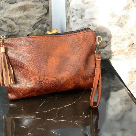 CANDICE / POCHETTE SIMILI CUIR